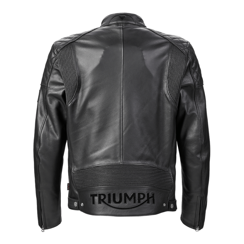Men s Braddan Asymmetric Leather Jacket Motorcycle Clothing